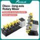 JOANLAB Long Axis Rotary Mixer 1.5/2/15/50ml Blood Mixer 360°Disc Tilt Type Mixer Shaker Rotator