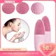Electric Face Cleansing Brush Silicone Cleansing Instrument Wireless Skin Care Deep Washing Massage