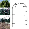 Iron Wedding Arch Decorative Garden Backdrop Pergola Stand Flower Frame For Marriage Birthday