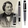 Luxus MB Roller Kugelschreiber Honore de Balzac Büro Schule Briefpapier mit Autogramm auf der Stift