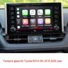 Gehärtetem glas display-schutzfolie für Toyota RAV4 5th 8 zoll zentrale steuerung display auto