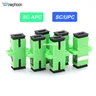 10 Stück Hochleistungs-Glasfaser adapter sc apc upc sm Simplex-Teilnehmer