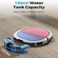 Neue Smart Roboter-staubsauger Wifi App control 180ml Wasser Tank Haushaltsgeräte Elektrische