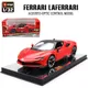 Bburago 1:32 sound und licht legierung zurückziehen auto modell ferrari sf90 lafer rari luxus