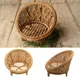 Baby Sofa Newborn Photography Props Handmade Vintage Rattan Chair Baby Bed Girl Boy Photography