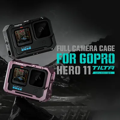 Tilta TA-T42-FCC volle kamera käfig für gopro hero11 titan grau schwarz rosa montage halterung filter fach adapter ring