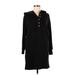 Lou & Grey Casual Dress: Black Dresses - Women's Size X-Small