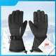 Black -30 Winter Warm Ski Gloves Waterproof Men Women Snowboard Skiing Gloves Snowmobile Motorcycle