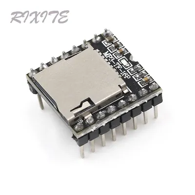Mini MP3 DF Player Modul Bord MP3 Audio Voice Decode Board Für Arduino Unterstützung TF Karte U-Disk Image