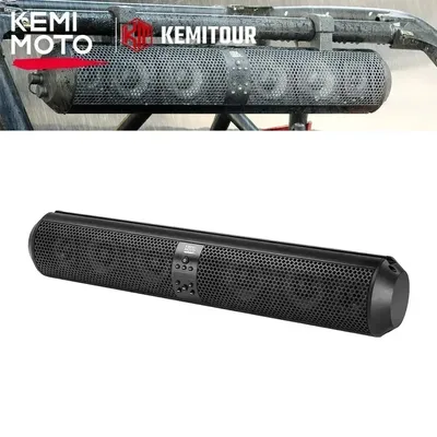 KEMIMOTO UTV 18" 28" Bluetooth Sound Bar Speakers System RGB Light Compatible with Polaris RZR 800 900 XP Turbo for Can-Am X3