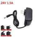 24 V 24 Volt Universal Power Supply Adapter AC DC 24V 1.5A Adaptor Switching 5.5*2.1mm