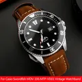 20mm 22mm Vintage Frosted Watchband for Casio Swordfish Water Ghost MDV-106 MTP-VD01 MTP-1374