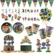 ZELDA Themed Kids Birthday Party Supplies ZELDA Themed Disposable Cutlery Plates Cups Tissue