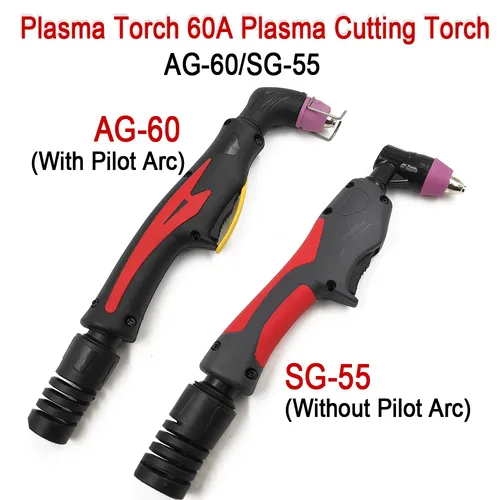 AG60 Taschenlampe SG55 Taschenlampe Plasma Cutter Gun mit/ohne Pilot Arc Plasma Taschenlampe 60A