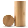 Zylindrischen Bambus Holz Spektakel Fall Retro Bambus Spektakel Fall Natürliche Bambus Farbe