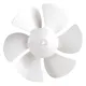 Plastic Fan Blades Replacement 6in 8in 10in 12in White RV Bathroom Fan Blade Replacement for Camper