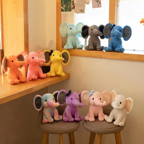 Elefant Plüschtiere Baby zimmer dekorative ausgestopfte Puppen für Plüschtiere Plüschtiere