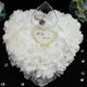 1Pcs Heart-shape Rose Flowers Valentine's Day Gift Ring Box Romantic Wedding Jewelry Case Ring