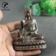 Antike Kupfer Shakyamuni Buddha Statue Messing Handgemachte Buddhismus Skulptur Hindu Feng Shui