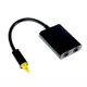 Digital SPDIF Optical Audio Splitter 2 Way Toslink Splitter Adapter 1 input 2 Output SPDIF Optical