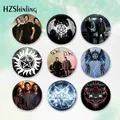 2023 New Cartoon Supernatural TV Round Button Badge Brooch For Clothes Backpack Decoration Pin