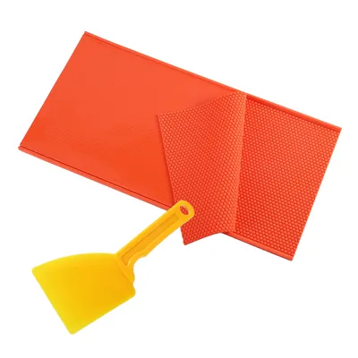 Bienenwachs Drücken Platte Form Honig Spachtel Weiche PVC Form Bienenzucht Ausrüstung Bee Hive Image