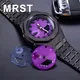 GA2100 Watch Dial Watch Face Mod Kit Modification GA2110 AP G Waffle Grid Sun Brust Metal