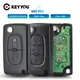 KEYYOU 2/3 Buttons ASK/FSK Remote Key Circuit Board For Peugeot 207 408 307 308 408 Citroen C2 C3 C4