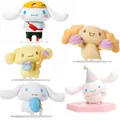 Cartoon Cute Cinnamoroll Action Figure Dolls Toys Sweet Cinnamoroll Anime Figures Collection Car