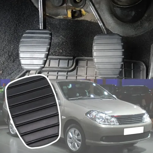 Bremse Kupplung Fuß Pedal Pad Abdeckung Ersatz Für Nissan Platina Dacia Renault Logan Symbol Thalia