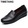 Beyarne freizeit solide black shoes frauen wohnungen echtes leder Slipper Slipper groß 35-41 damen schuhe dames schoenene017