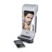 Fogless LED Lighted Shaving Mirror with Bluetooth Speaker - Silver