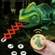 RC Animals Toys Chameleon Lizard Intelligent Dinosaur Toy Remote Control Toy Electronic Model