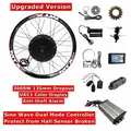 US Stock NBP 90km/h Electric Bike Motor Wheel kit 48-72V 3000w 135mm EBike Conversion Kit Sine Wave