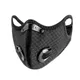 Halloween Cosplay Sport Mask Reusable Black Mouth Mask Unisex Outdoor Protective Face Mask
