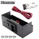 3D Printer Parts 220V/110V 12V/24V 360W Power Cover Supply Switch Shell Male Socket With Fuse 3D