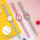 For Swatch Silicone Watchband 16mm 17mm 19mm PVC Strap Soft Jelly Color Waterproof Sport Rubber