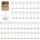 Table Number Holders Place Card Picture Holder for Tables Name Cards Photo Menu Memo Clips Sign