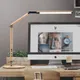 Modern Energy Saving Led Desk Lamp with Clip 8W Swing Long Arm Study Piano Office Eye Care Bedside