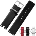 Watch Bands for CK K94231 K9423101 Genuine Leather Durable Soft for Calvin Klein Watch Strap 22mm