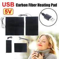 5V USB Warme Paste Pad Carbon Faser Heizung Pad Körper Wärmer Schnelle-Heizung Heizung Film
