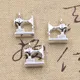 12pcs Charms Sewing Machine 15x12mm Antique Zinc Alloy Pendant fit Vintage Tibetan Bronze Silver