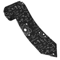 Math Teacher Gift Neckties Unisex Silk Polyester 8 cm Classic Physical Neck Tie for Men Accessories