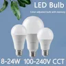 1-10pcs neuer Stil LED Smart Bulb 3 Farbe-eingestellt mit Speicher LED-Lampe 8w-24w AC100-240V B22