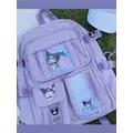 Sanrio Anime My Melody Kuromi Cinnamoroll Backpacks for Children Kawii Toys Backpack