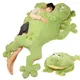 60-130cm Riesen Big Frosch Plüsch Spielzeug Gefüllte Plushies Grogs Werfen Kissen Kissen Home Decor