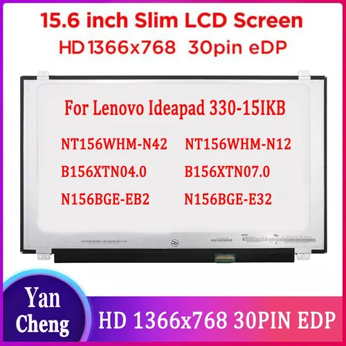 Für Lenovo Ideapad 330-15IKB lenovo ideapad 330 15ikb Laptop lcd screen HD 1366x768 Display 15.6