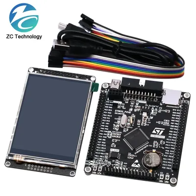 STM32F407VET6 Entwicklung Bord Cortex-M4 STM32 Mindest System Lernen Board ARM Core Board + 3,2 Zoll Image