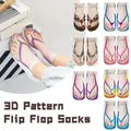 3D Fuß bedruckte Socken für Frauen Neuheit Low Ankle Femme Mädchen Baumwoll socken lässig lustige