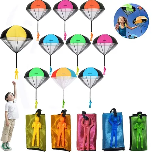 Hand werfen Fallschirm Kinder im Freien Spaß Spielzeug Spiel Lernspiel zeug Kinder fliegen